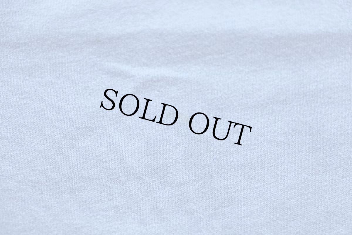 画像5: 90s USA製 FRUIT OF THE LOOM 無地 コットン ポケットTシャツ スカイブルー L (5)