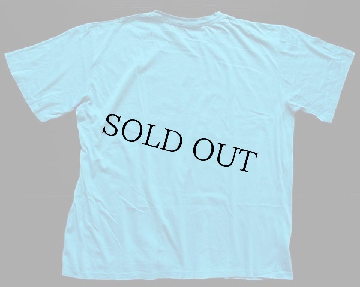 画像3: 70s フランス製 CHEMISE LACOSTE ラコステ ワンポイント コットンTシャツ ライトブルー 5 (3)