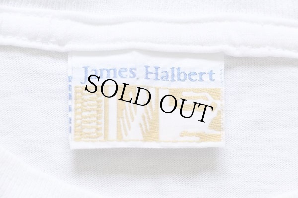 画像5: 90s グアテマラ製 フルーツ柄 ハンド刺繍 コットンTシャツ 白 (5)