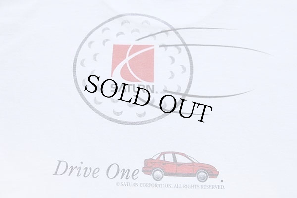 画像4: 90s USA製 Leeリー SATURNサターン Drive One コットンTシャツ 白 XL (4)