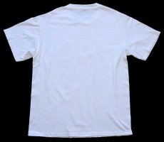 画像3: 90s Hanes THEY WERE HERE FIRST. アニマル 地球 アート コットンTシャツ 白 M (3)