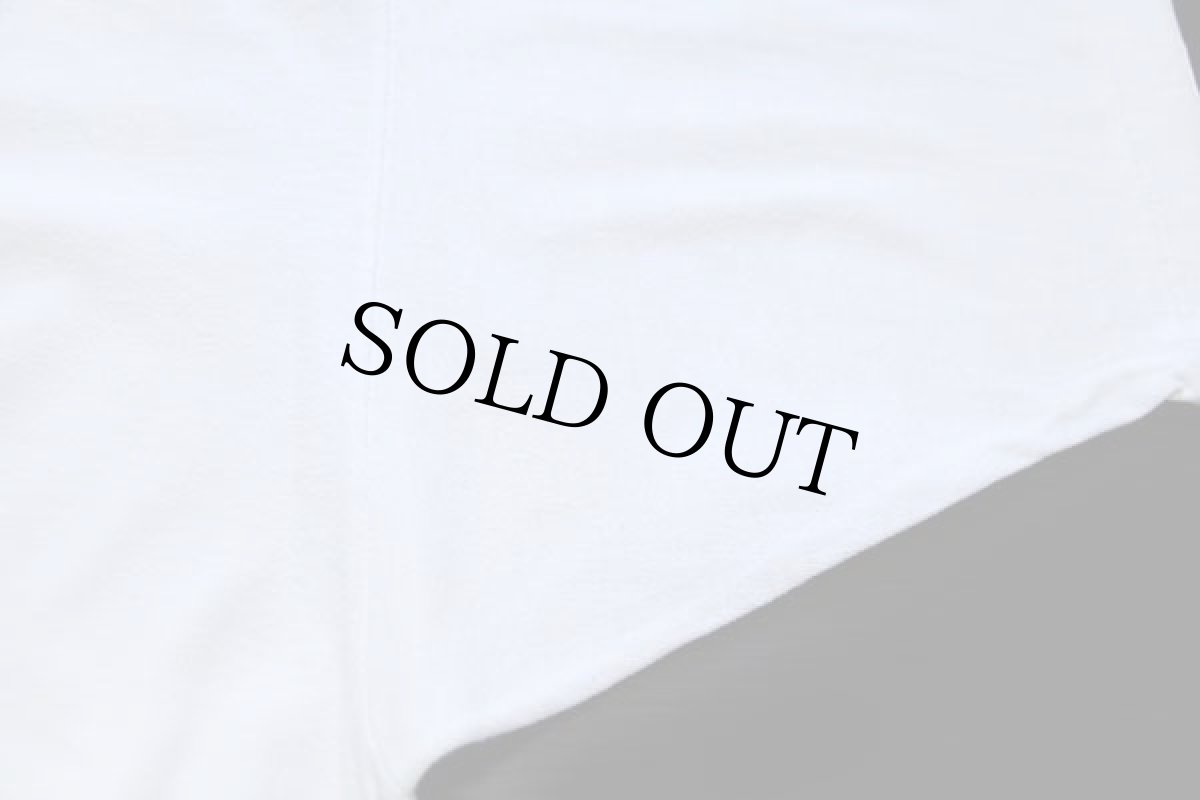 画像6: 90s AKELARRE CAFE CONCIERTO 染み込みプリント アート コットンTシャツ 白 (6)