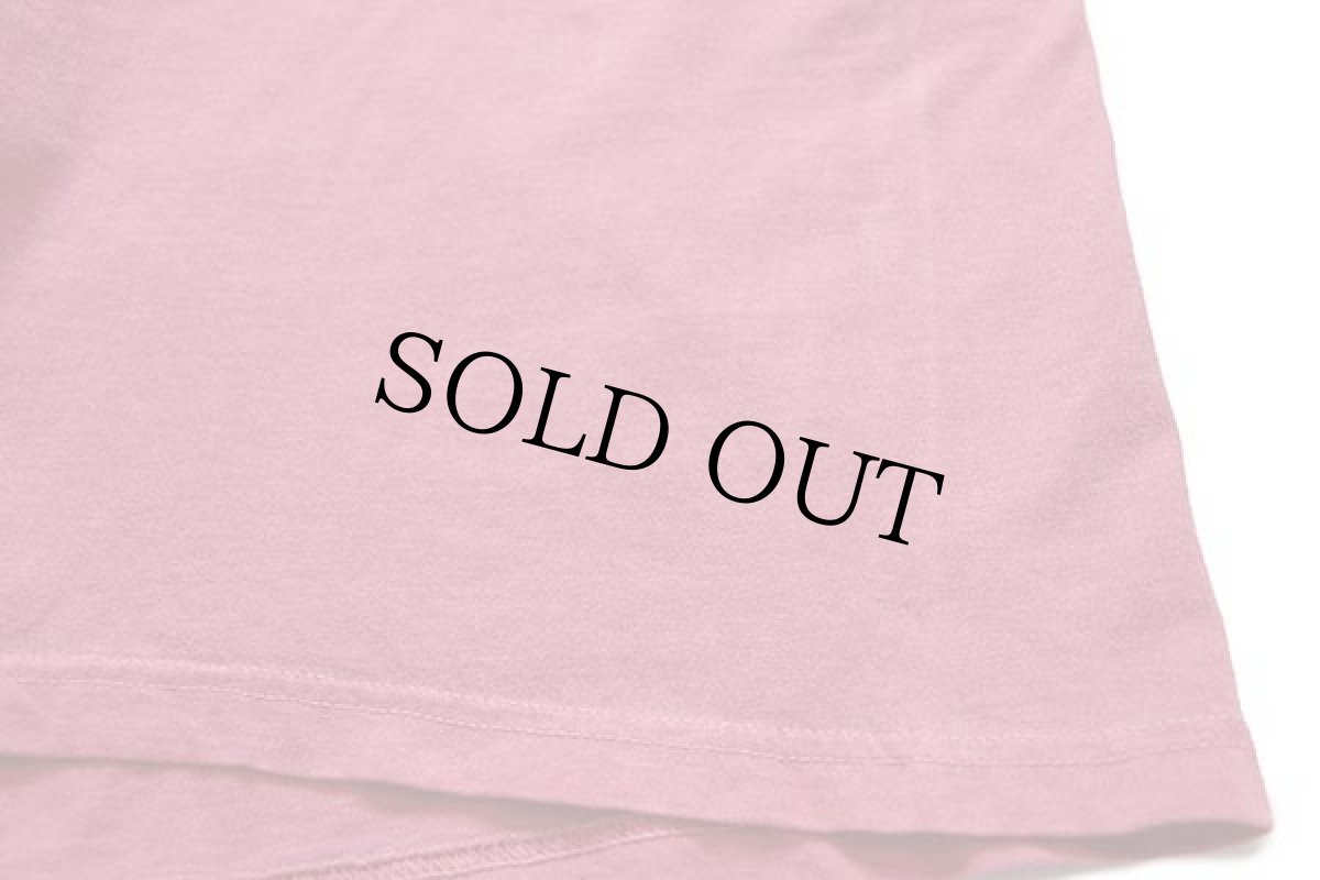 画像6: 00s maxellマクセル ワンポイント ロゴ コットンTシャツ 薄赤 M (6)