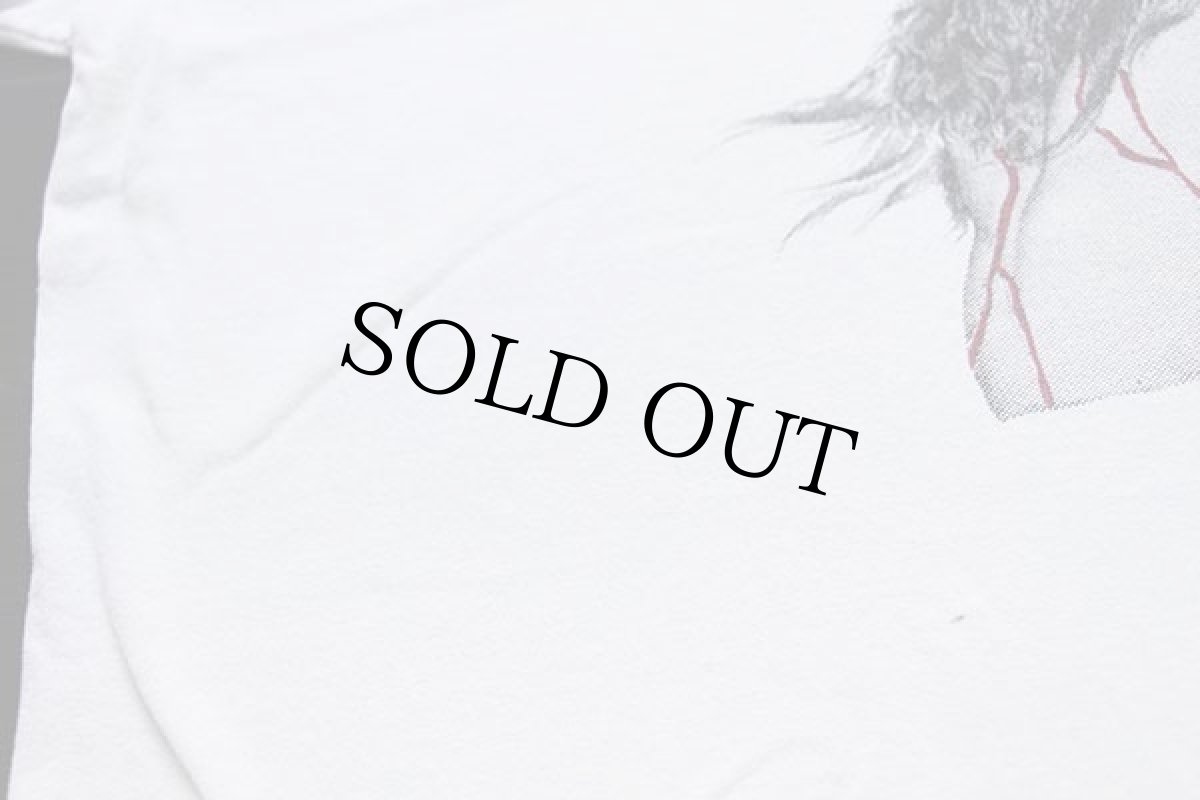 画像5: 00s WHILE HE WAS ON THE CROSS, I WAS ON HIS MIND. Christian Jesus アート コットンTシャツ 白 XL (5)