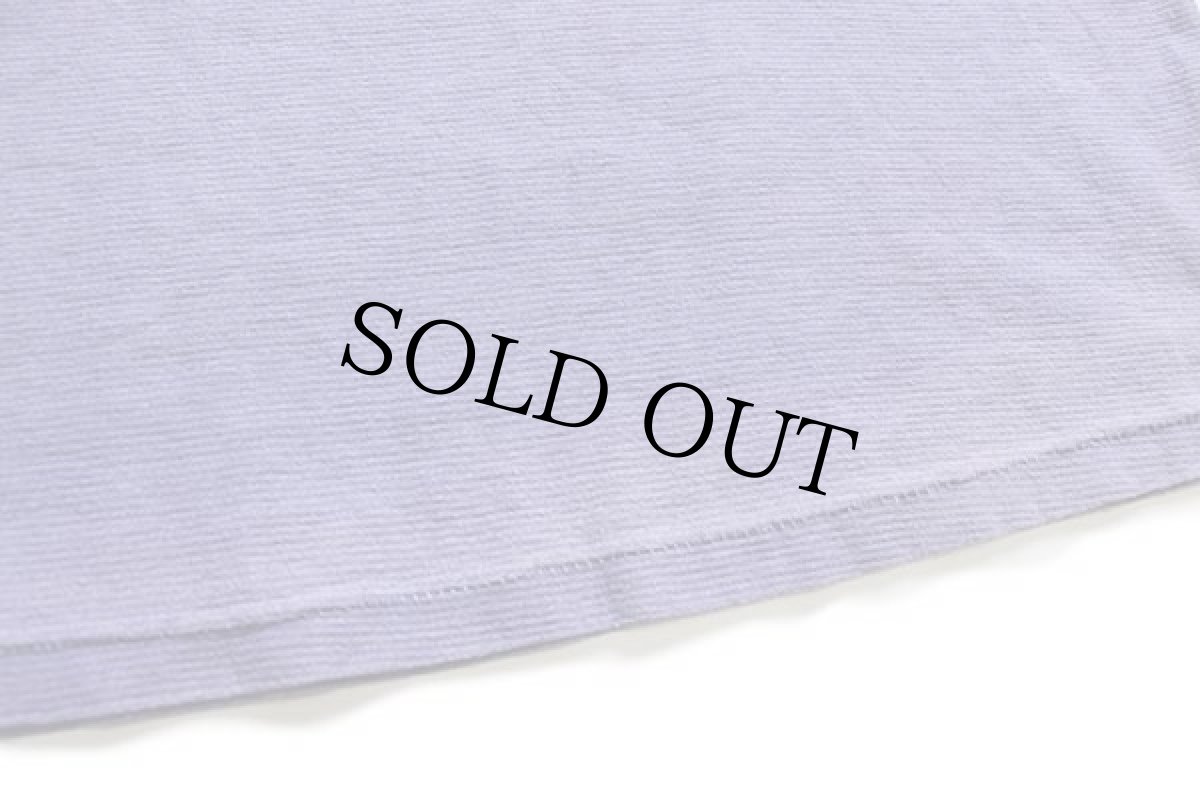 画像7: 90s USA製 ALASKA シロクマ オーロラ アート 織り柄 コットンTシャツ 薄紫 XL (7)