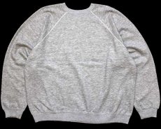 画像2: 80s USA製 Hanes CAPE COD MASSACHUSETTS スウェット 杢グレー XXL★特大 (2)