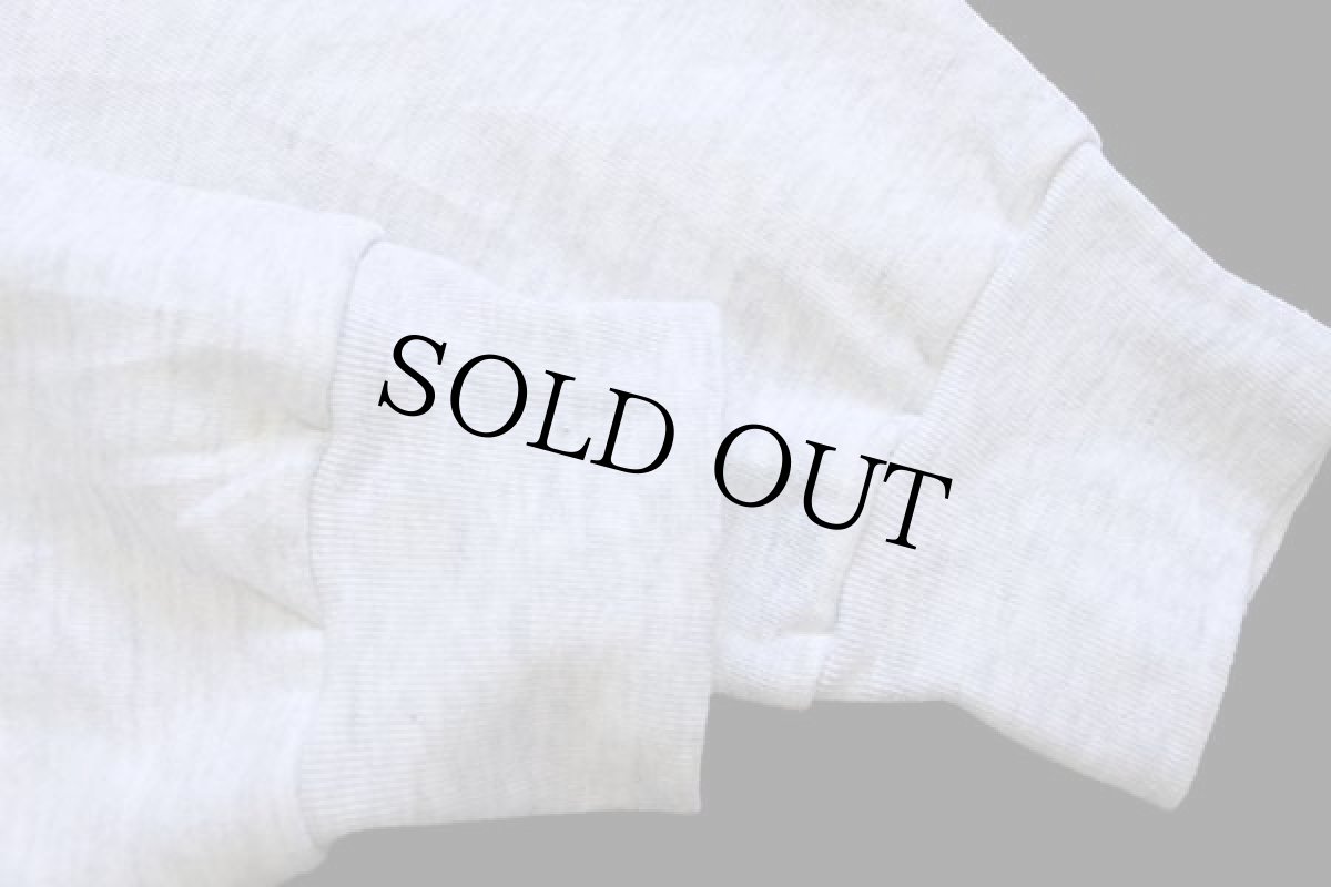 画像7: 90s USA製 MICHIGAN WOLVERINES タートルネック スウェット 杢ライトグレー XL (7)