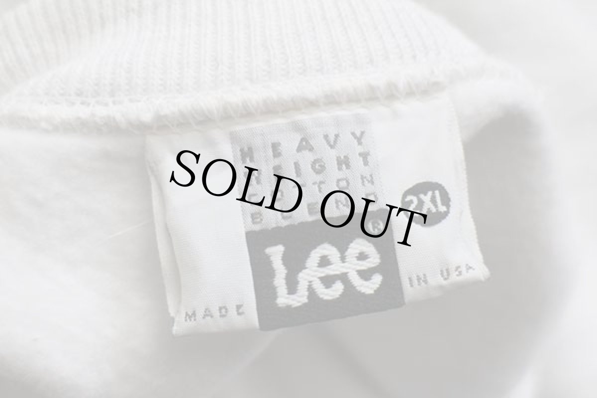 画像4: 90s USA製 Leeリー Kroger 1992 FALL FOOD FAIR スウェット 杢ライトグレー 2XL★特大 (4)