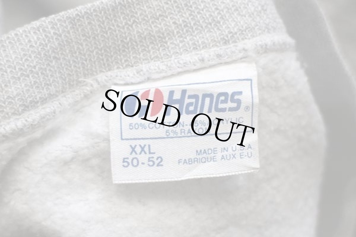 画像4: 80s USA製 Hanes CAPE COD MASSACHUSETTS スウェット 杢グレー XXL★特大 (4)