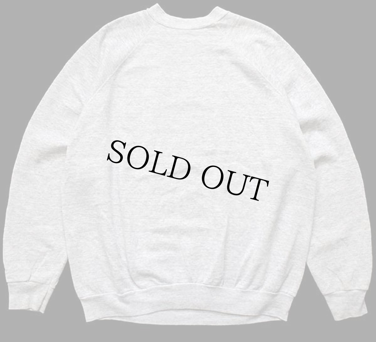 画像2: 80s USA製 ARTEX UNIVERSITY OF NORTHERN COLORADO ビッグロゴ スウェット 杢グレー 2X★特大 (2)