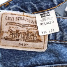 画像6: 90s メキシコ製 Levi'sリーバイス 540 デニムパンツ w36 L31★SDP1299 (6)