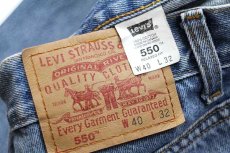 画像6: 90s カナダ製 Levi'sリーバイス 550 デニムパンツ w40 L32★SDP1433 (6)