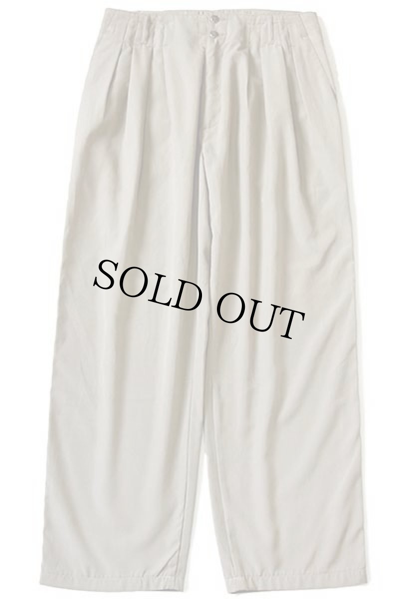 画像2: 80s EU製 MOVIE STAR フォータック スラックス パンツ グリーングレー 46 (2)