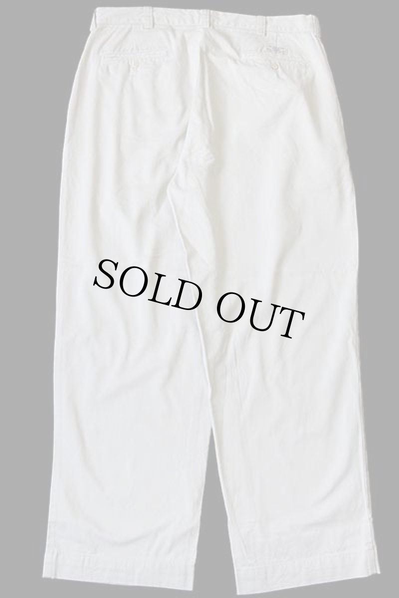 画像3: 90s ポロ ラルフローレン PHILIP PANT コットン チノパン アイボリー w36 L29★208 (3)