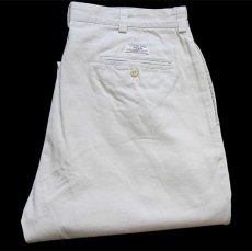 画像1: 90s ポロ ラルフローレン PHILIP PANT コットン チノパン アイボリー w36 L29★208 (1)