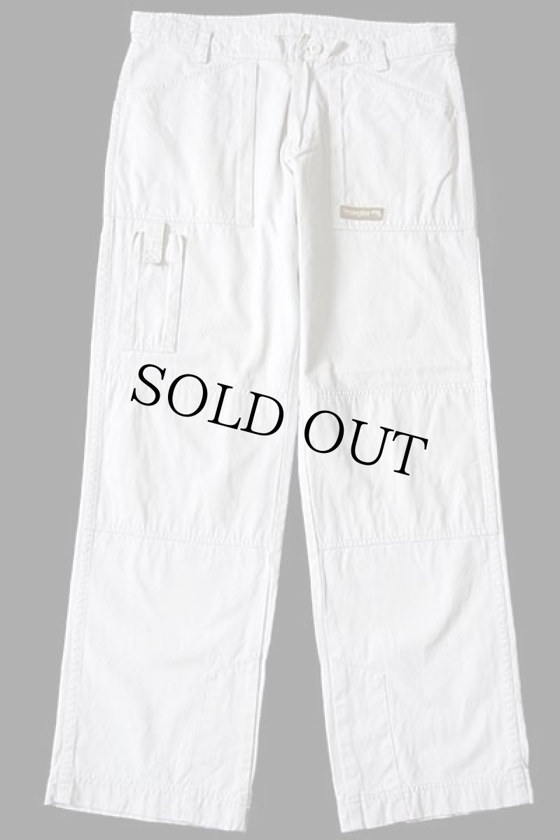 画像2: 90s Wranglerラングラー MOUNTAIN コットン キャンバス パンツ オフホワイト 34-32★ユーロ (2)