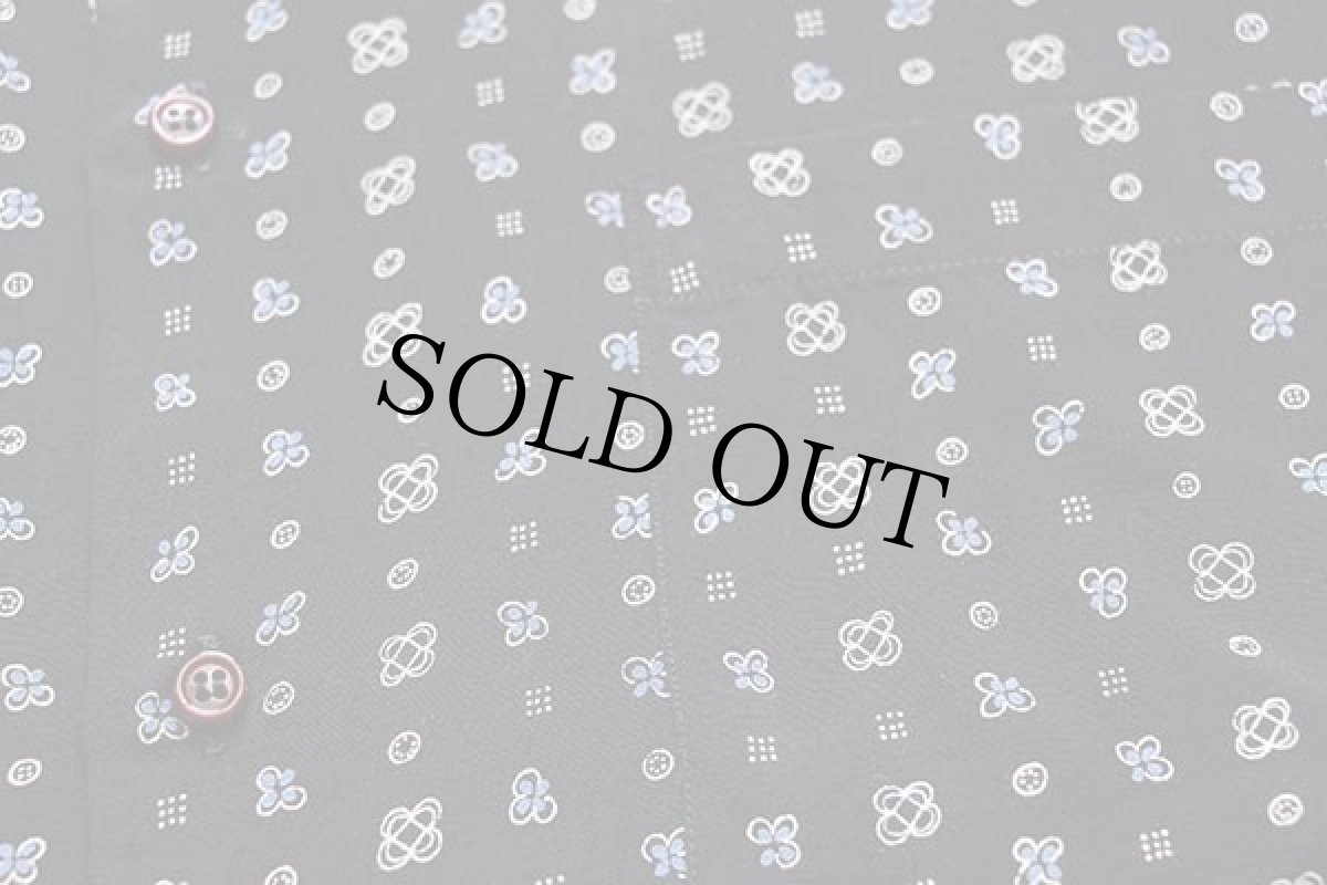 画像5: 90s WEEK END 総柄 半袖 レーヨンシャツ ブラック 17 (5)