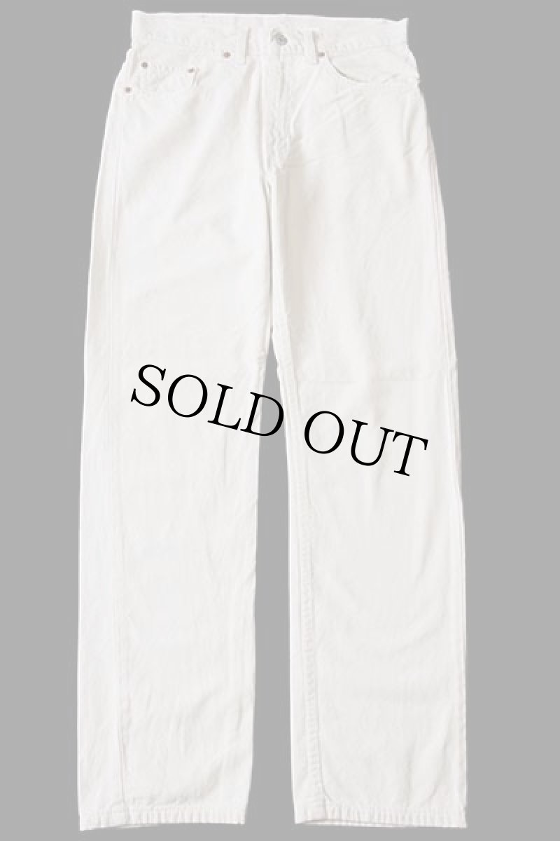 画像2: 90s USA製 Levi'sリーバイス 505 カツラギパンツ ライトベージュ w32 L31 (2)
