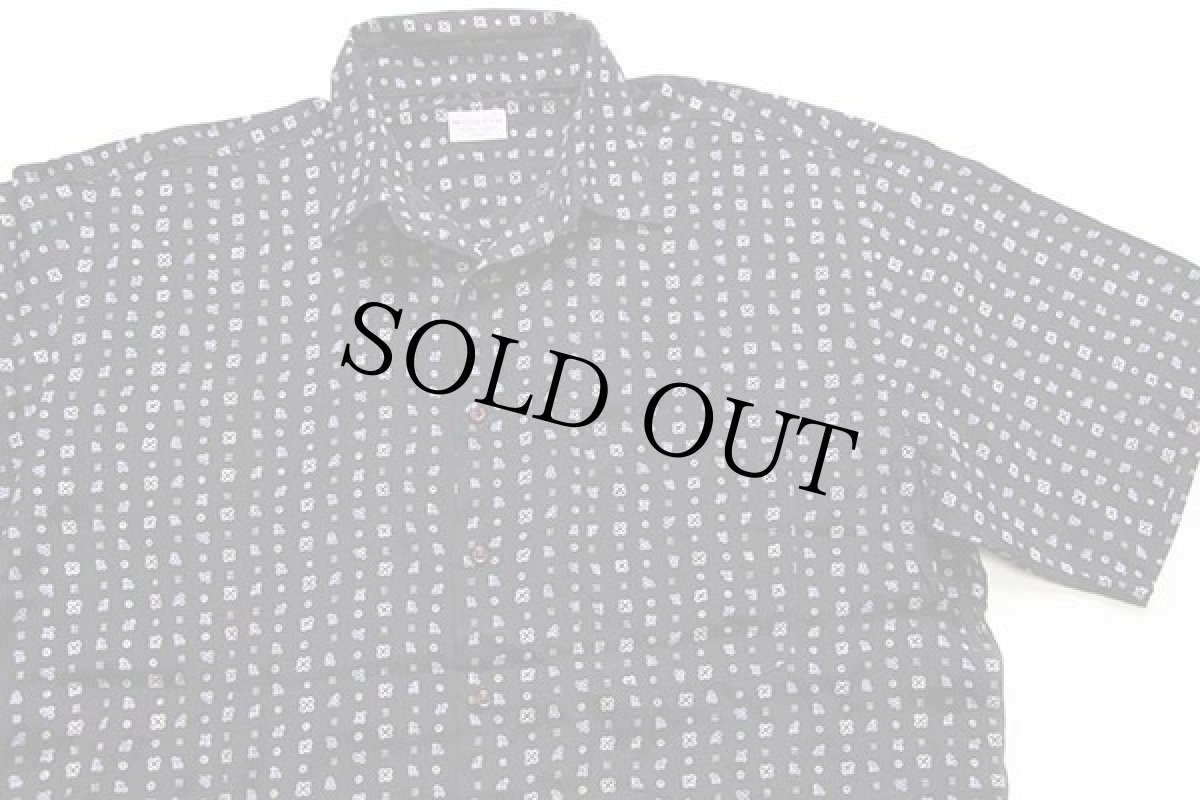 画像3: 90s WEEK END 総柄 半袖 レーヨンシャツ ブラック 17 (3)