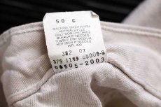 画像7: 90s USA製 Levi'sリーバイス 505 カツラギパンツ ライトベージュ w32 L31 (7)
