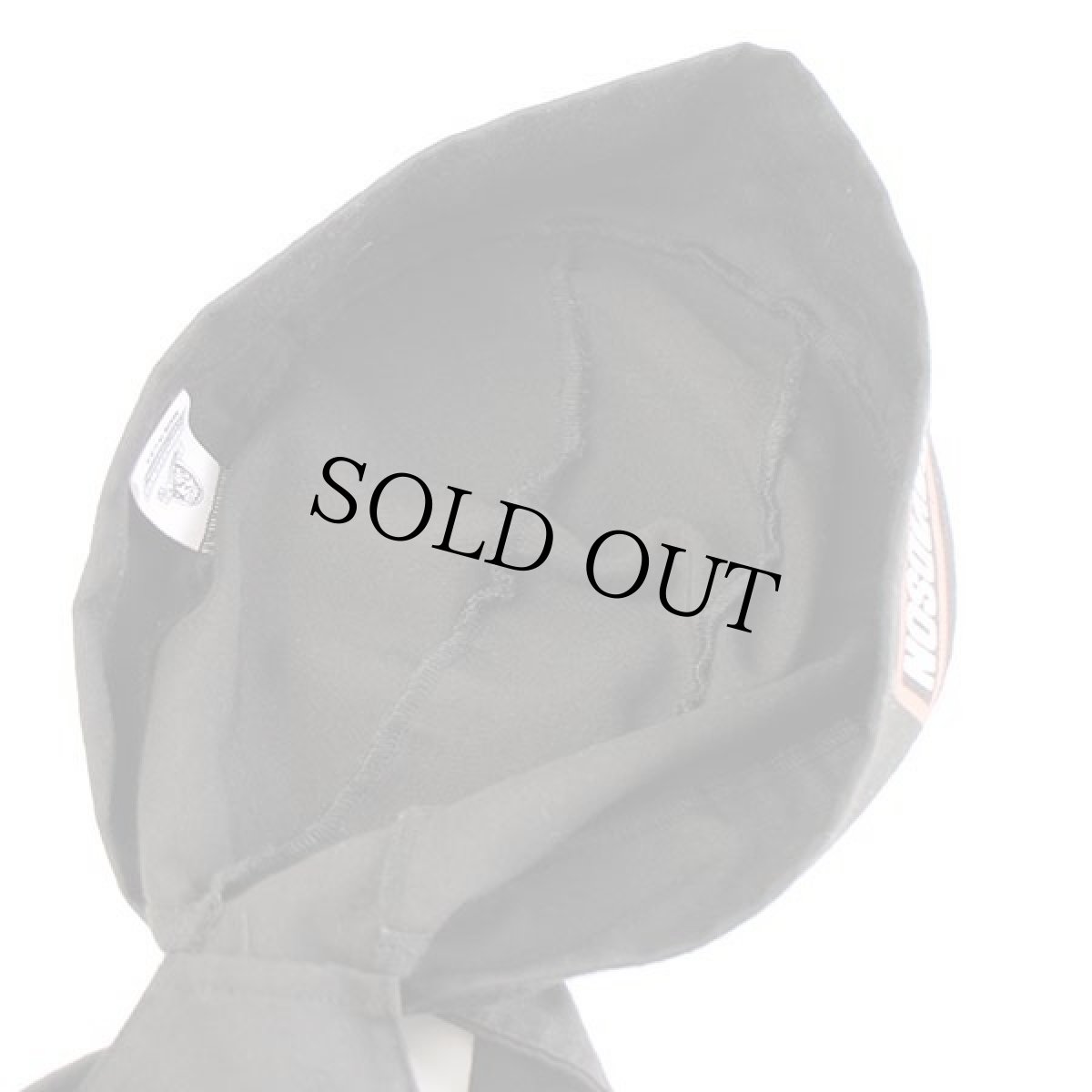 画像8: 90s USA製 HARLEY-DAVIDSON ハーレー ダビッドソン インナーキャップ 黒 (8)