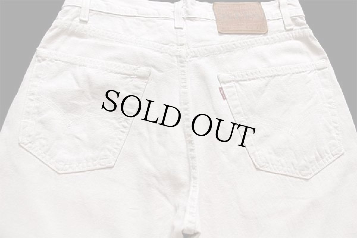 画像5: 90s USA製 Levi'sリーバイス 505 カツラギパンツ ライトベージュ w32 L31 (5)