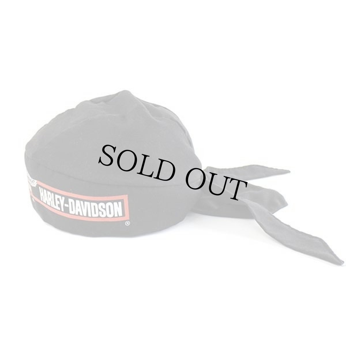 画像4: 90s USA製 HARLEY-DAVIDSON ハーレー ダビッドソン インナーキャップ 黒 (4)