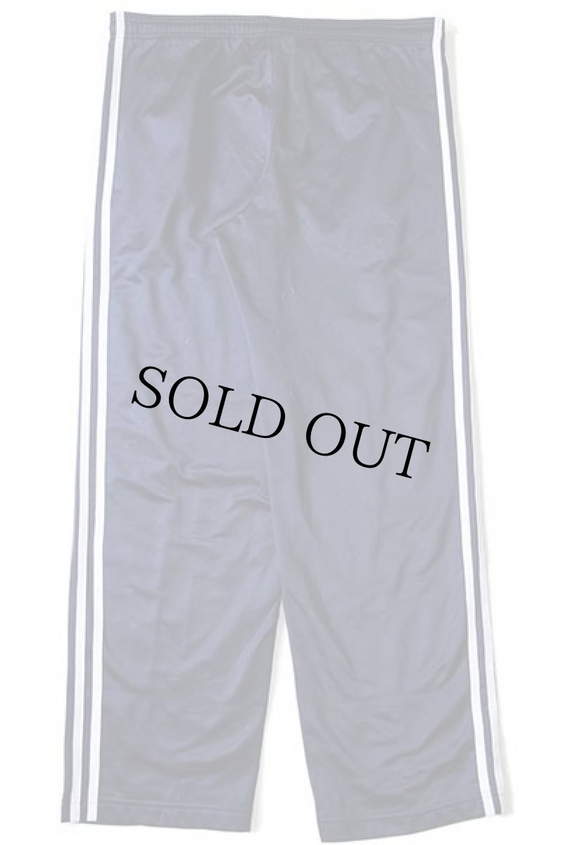 画像3: 90s adidasアディダス トレフォイル ロゴ刺繍 トラックパンツ 紺×白 D3★ジャージ (3)