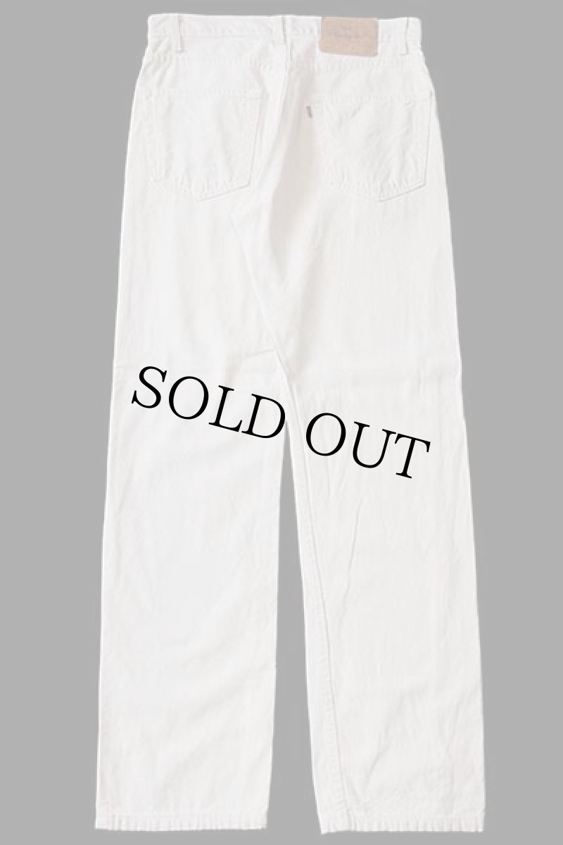 画像3: 90s USA製 Levi'sリーバイス 505 カツラギパンツ ライトベージュ w32 L31 (3)