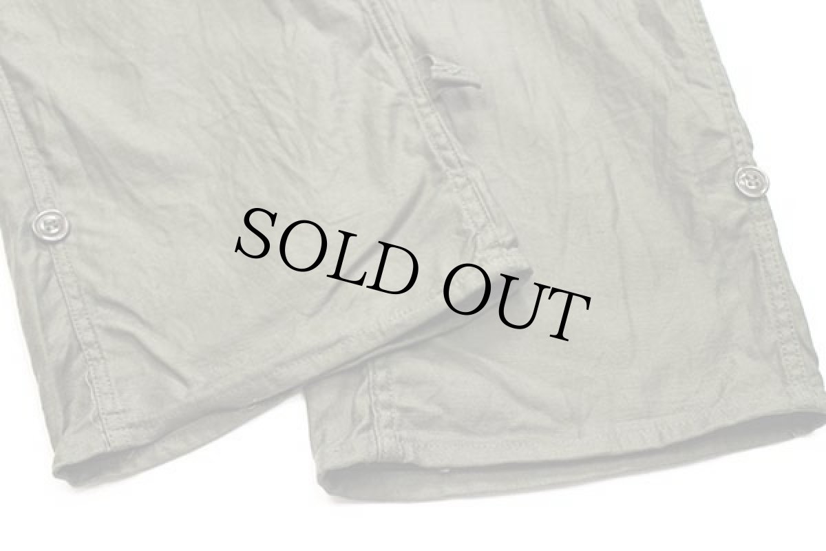 画像8: 80s 米軍 U.S.ARMY コットンサテン カバーオール オールインワン オリーブグリーン M★つなぎ (8)