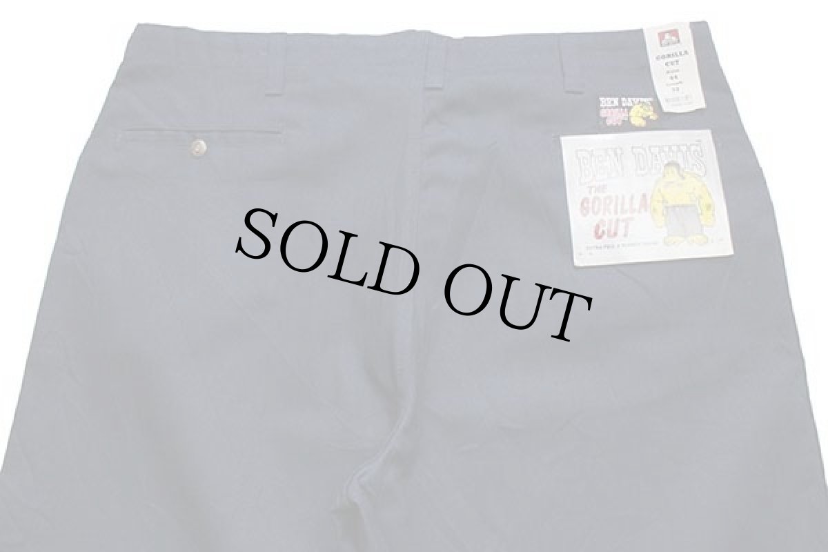 画像5: 未使用★BEN DAVISベンデイビス GORILLA CUT ゴリラカット ワークパンツ 紺 w44 L32★特大 (5)