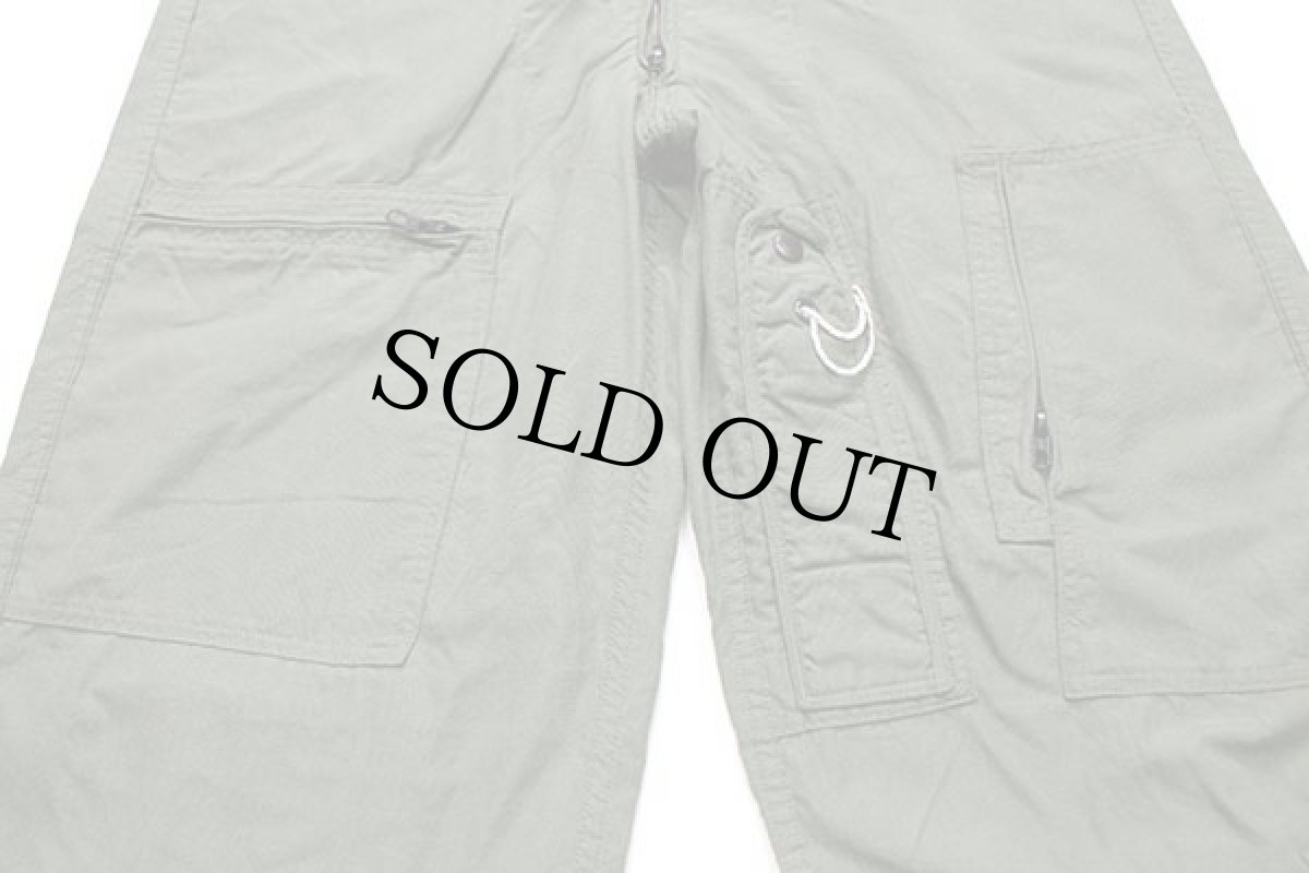 画像7: 00s 米軍 CWU-27/P カバーオール アラミド フライトスーツ セージグリーン 40R★17 つなぎ (7)