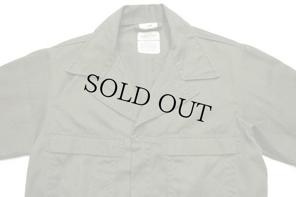 画像4: 90s 米軍 U.S.ARMY ユーティリティ カバーオール オールインワン オリーブグリーン 40R★つなぎ (4)