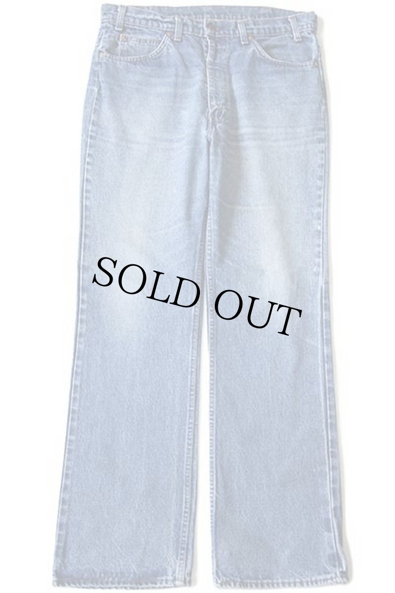 画像2: 80s USA製 Levi'sリーバイス 517 デニムパンツ w36 L32★61 ブーツカット (2)