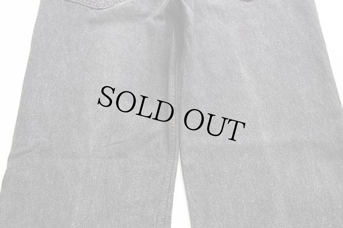 画像8: 90s USA製 Levi'sリーバイス 501 先染め ブラック デニムパンツ w35 L30 (8)