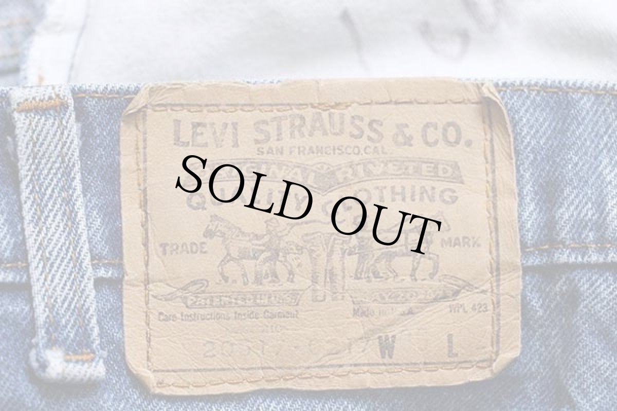 画像6: 80s USA製 Levi'sリーバイス 517 デニムパンツ w36 L32★61 ブーツカット (6)