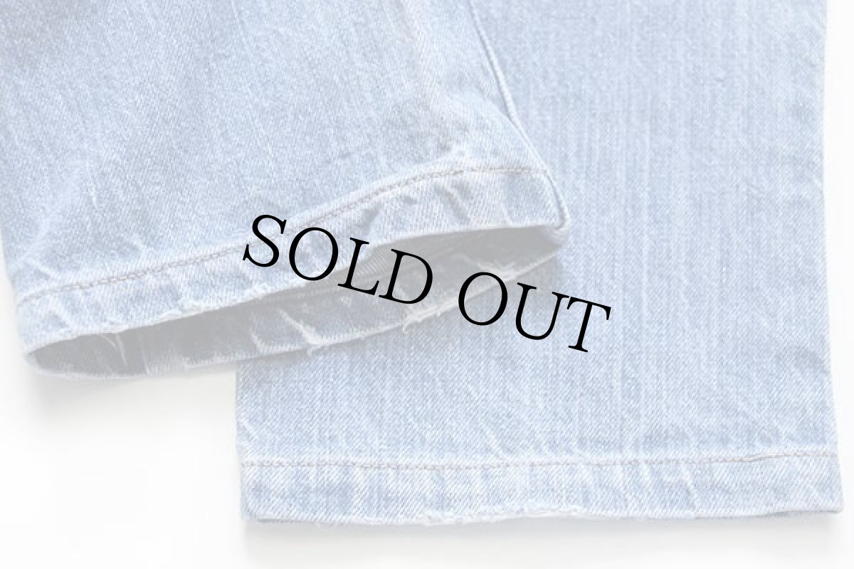 画像9: 80s フランス製 Levi'sリーバイス 630 デニムパンツ カスタム w31★ユーロ (9)