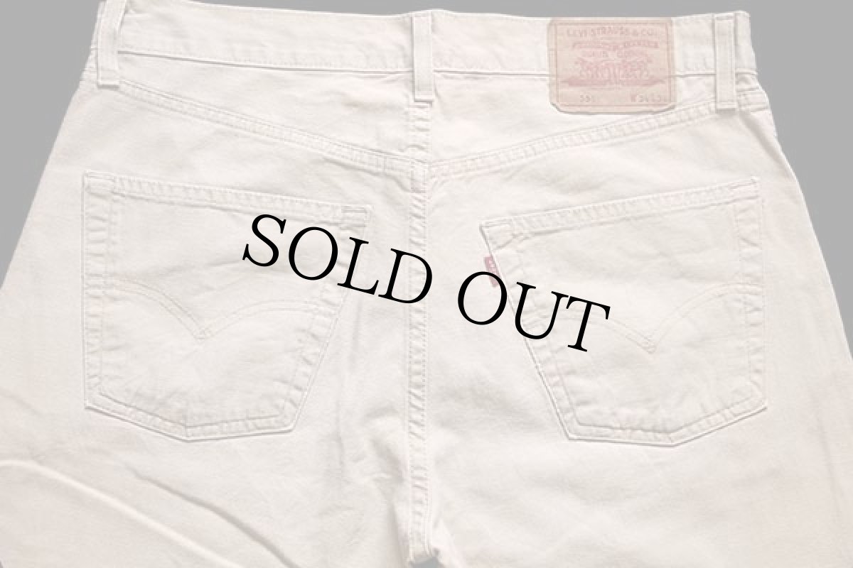 画像5: 00s Levi'sリーバイス 551 カツラギパンツ ライトカーキ w34★ユーロ (5)