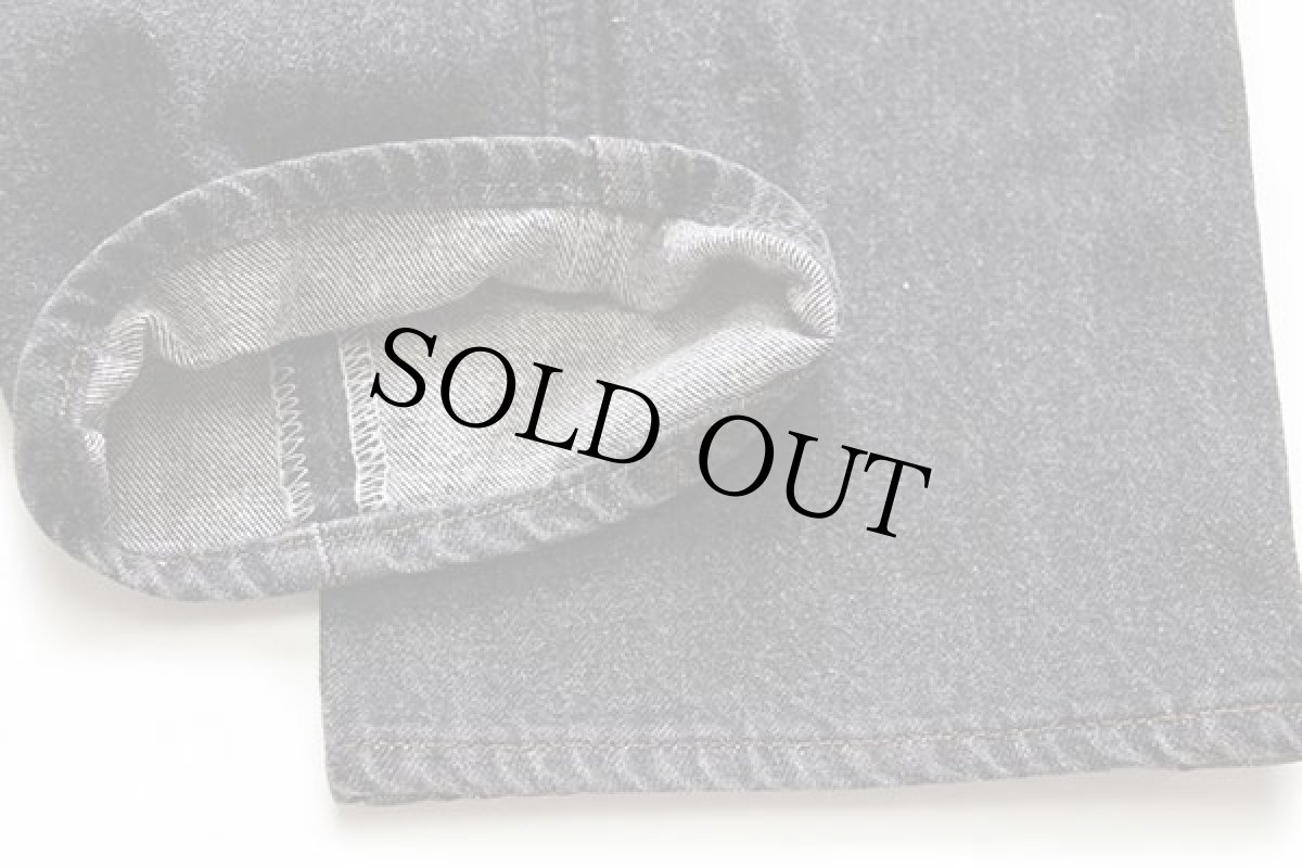 画像9: 90s USA製 Levi'sリーバイス 501 先染め ブラック デニムパンツ w35 L30 (9)