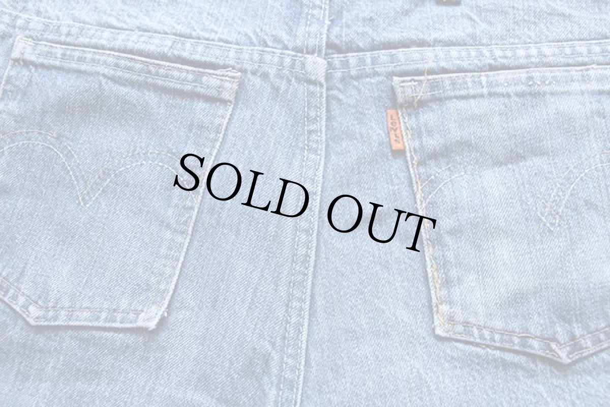 画像5: 80s フランス製 Levi'sリーバイス 630 デニムパンツ カスタム w31★ユーロ (5)