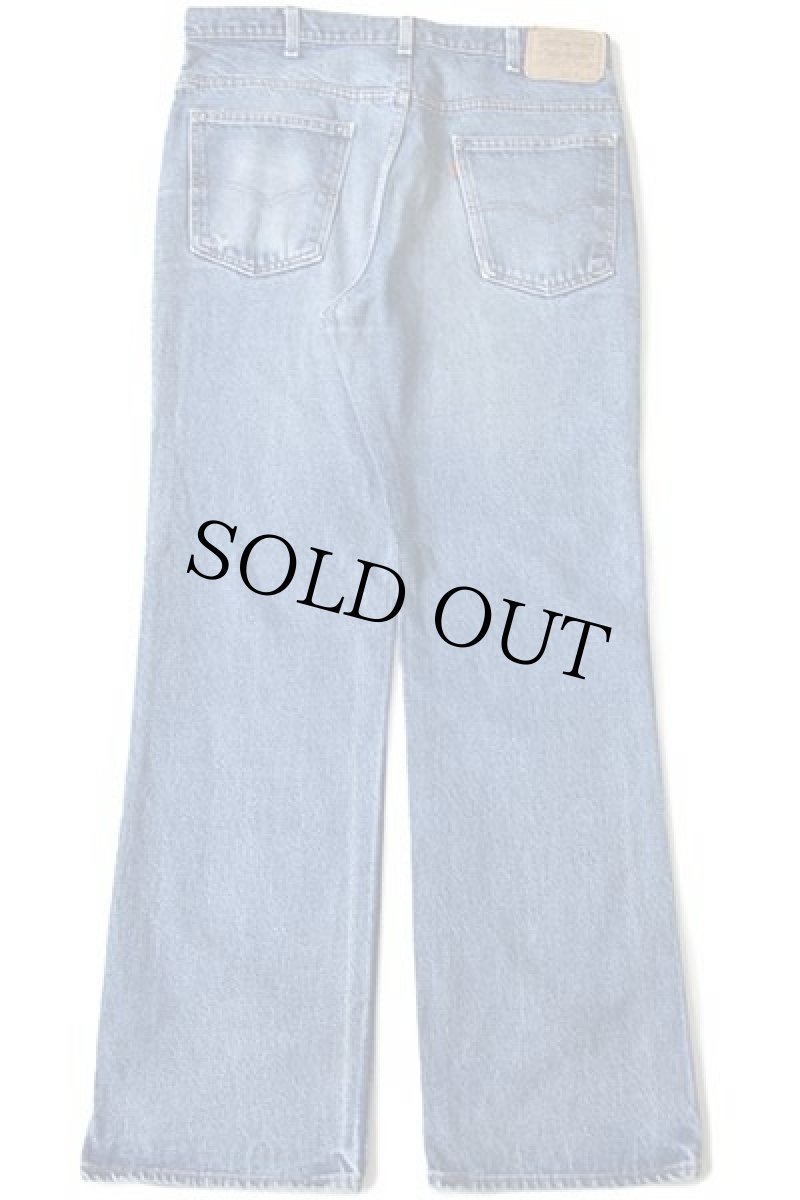 画像3: 80s USA製 Levi'sリーバイス 517 デニムパンツ w36 L32★61 ブーツカット (3)