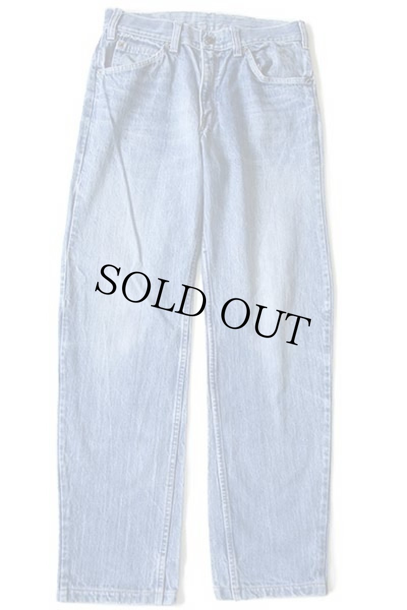 画像2: 80s フランス製 Levi'sリーバイス 630 デニムパンツ カスタム w31★ユーロ (2)