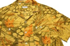 画像3: 90s イタリア製 cacharel アート 半袖 コットン オープンカラーシャツ 17 (3)