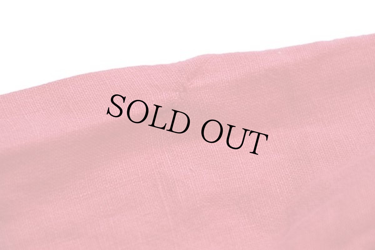 画像7: 90s ラルフローレン ワンポイント ボタンダウン リネンシャツ 赤 XL (7)