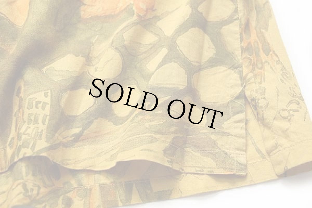 画像6: 90s イタリア製 cacharel アート 半袖 コットン オープンカラーシャツ 17 (6)