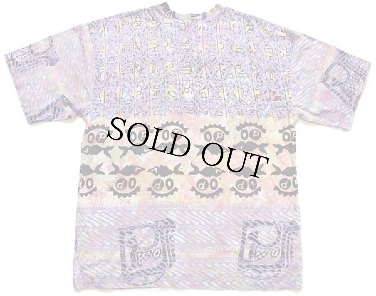 画像2: 90s OP ocean pacificオーシャンパシフィック オールオーバープリント コットンTシャツ XL (2)