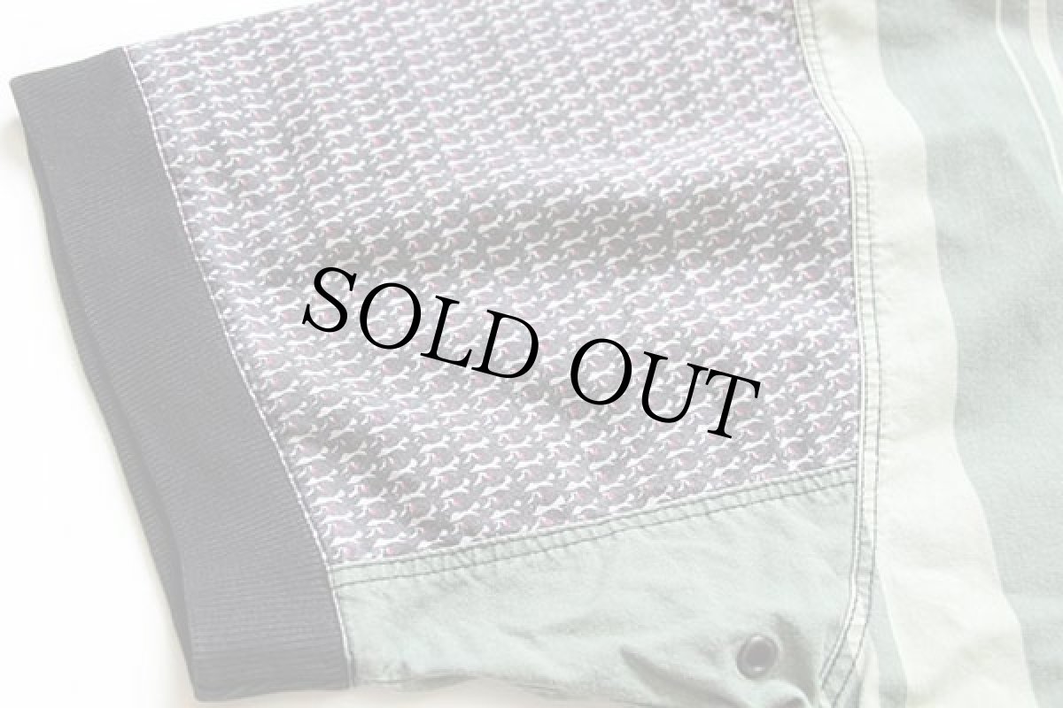 画像7: 90s ポルトガル製 NIKEナイキ Dunk Yard Daze パネル 切り替え 半袖 コットンジャケット XL (7)