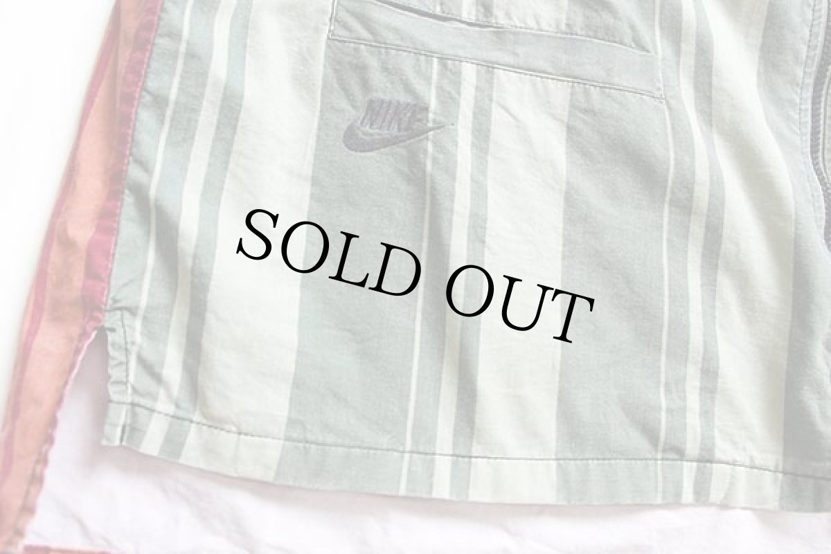 画像6: 90s ポルトガル製 NIKEナイキ Dunk Yard Daze パネル 切り替え 半袖 コットンジャケット XL (6)