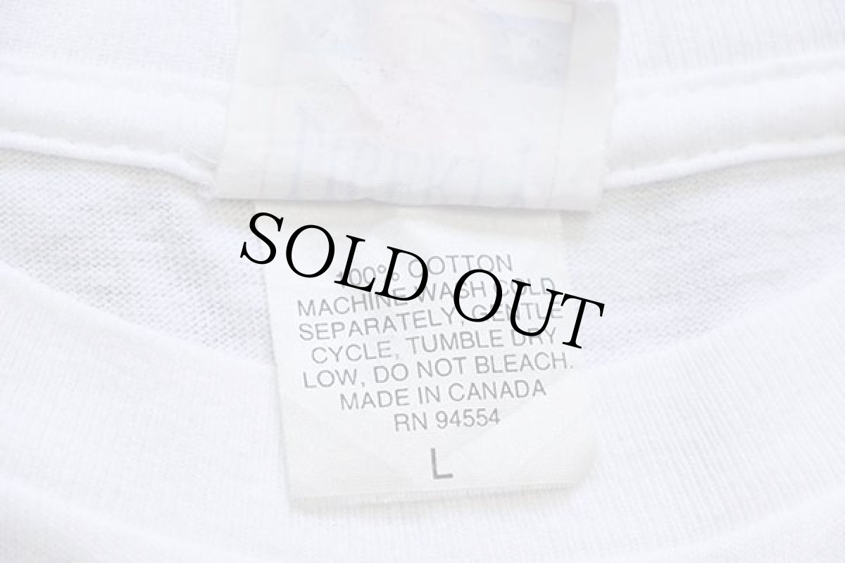 画像5: 90s カナダ製 MICKEY ミッキー マウス コットンTシャツ 白 L (5)