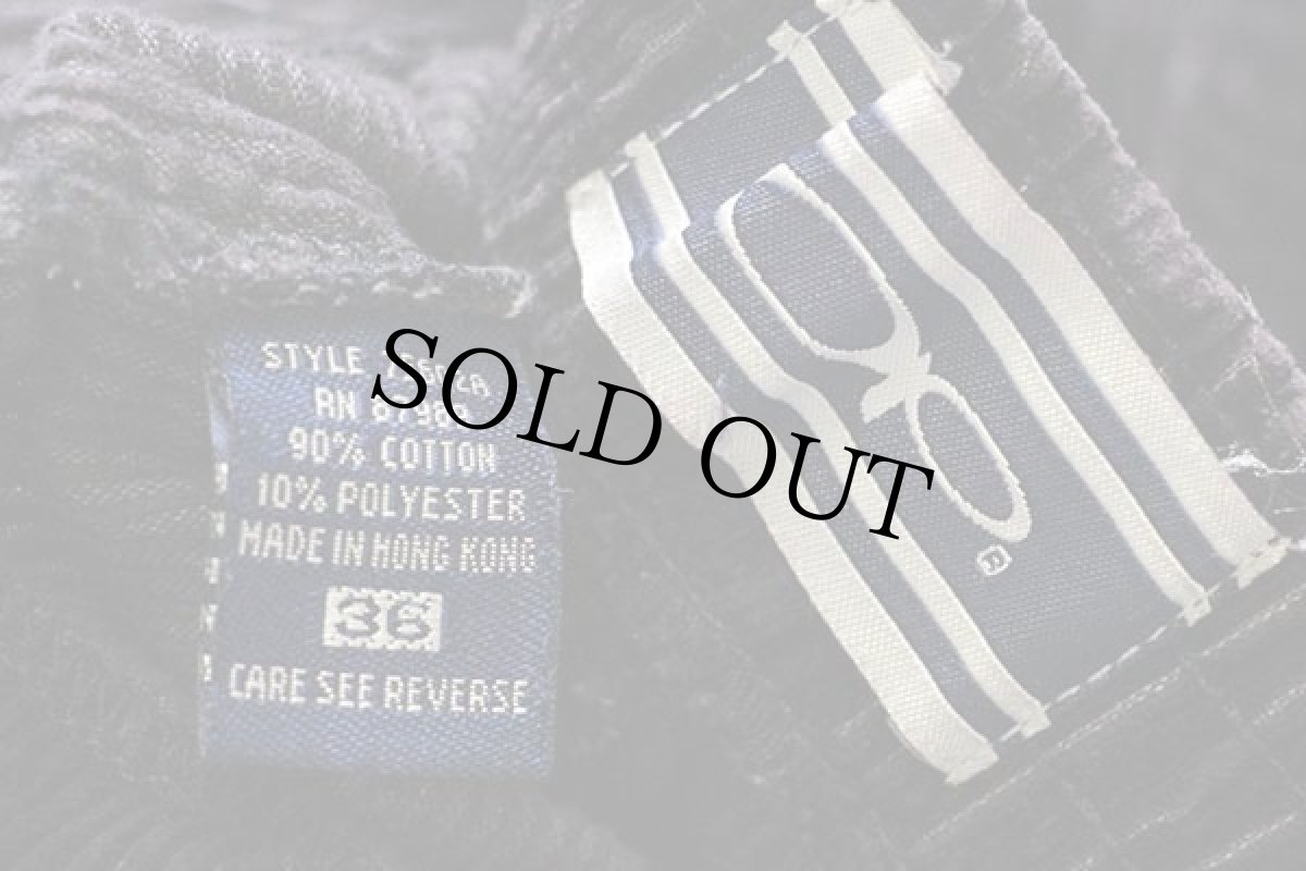 画像3: 90s OP ocean pacificオーシャンパシフィック 太畝 コーデュロイ ショートパンツ 薄黒 36★ショーツ (3)